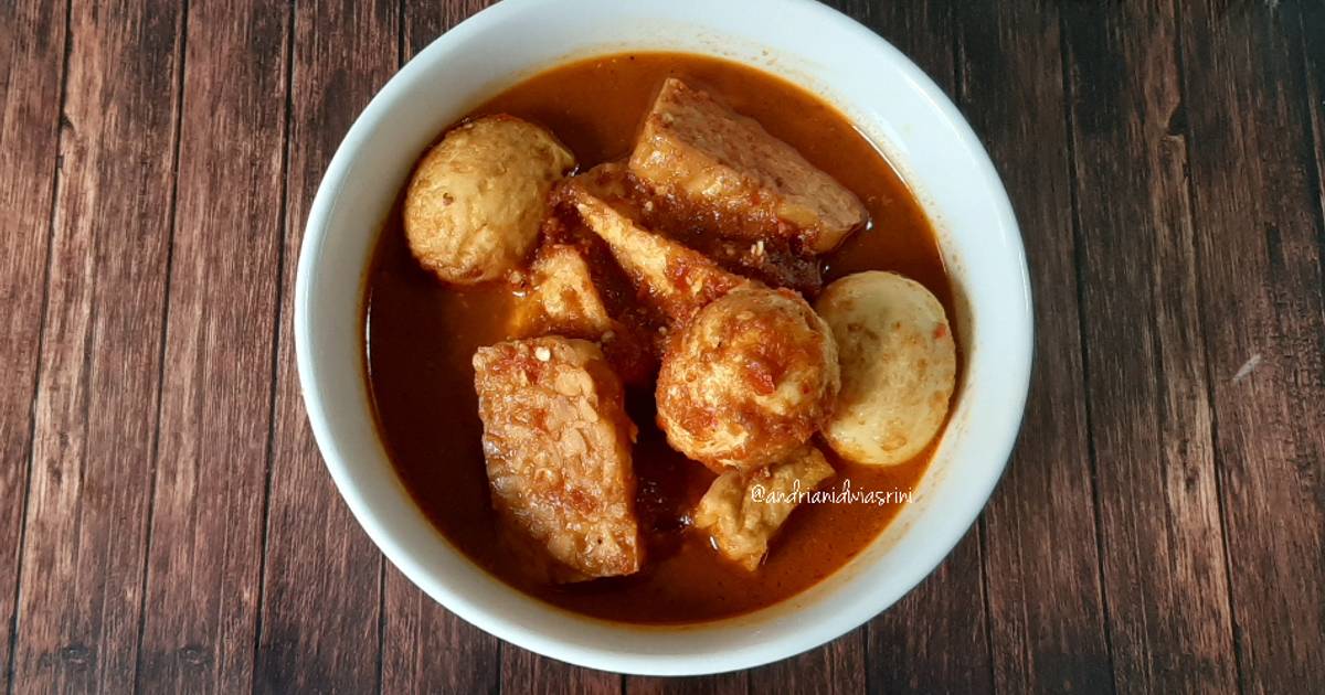 Resep Bali Telor Tahu Tempe Oleh Andriani Dwi Asrini Cookpad