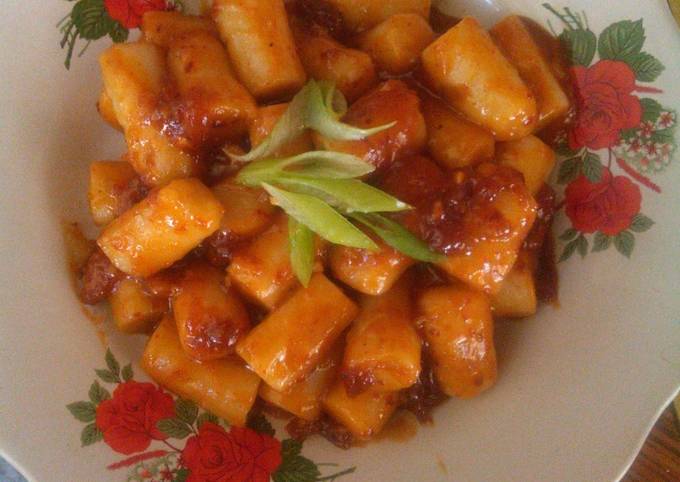 Resep Tteokbokki Ala Aku Oleh Hana Chubi Cookpad