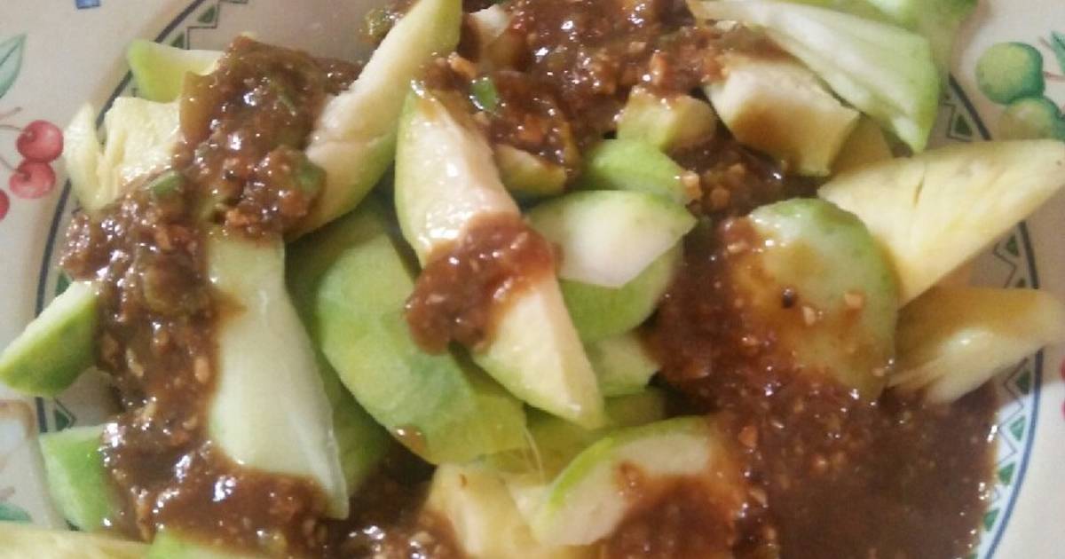 Resep Rujak Kedondong Nanas N Mangga Kamismanis Oleh D E E Cookpad