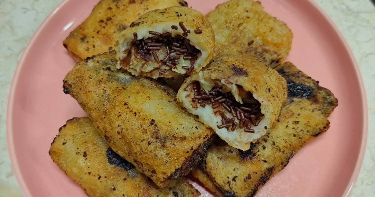 Resep Lumpia Pisang Coklat Oleh Nurul Art Cookpad