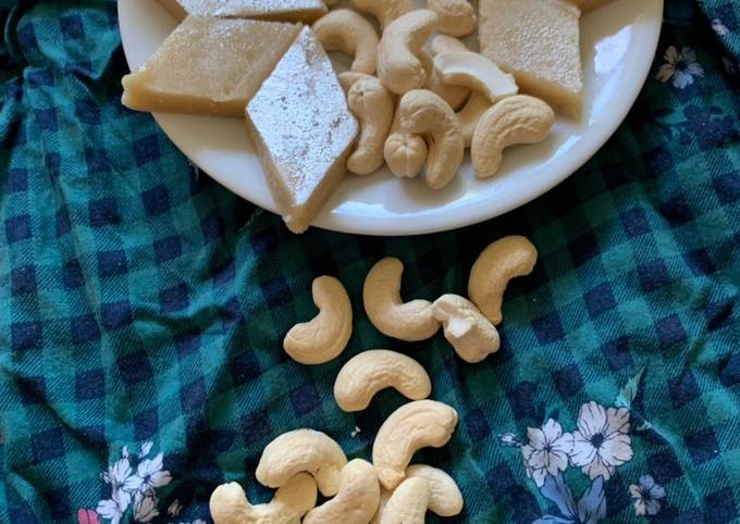 Kaju Katli Recipe By Deepti Patil Cookpad