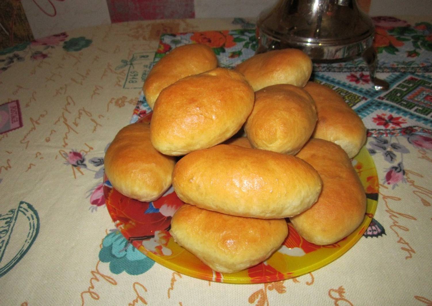 Пирожки с картошкой жареные на сковороде рецепт на дрожжах на молоке рецепт с фото