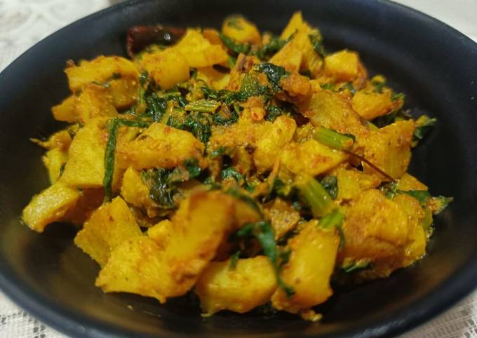 Mooli K Patte Ki Masaledar Sabzi Recipe By Chef Tripti Saxena Cookpad