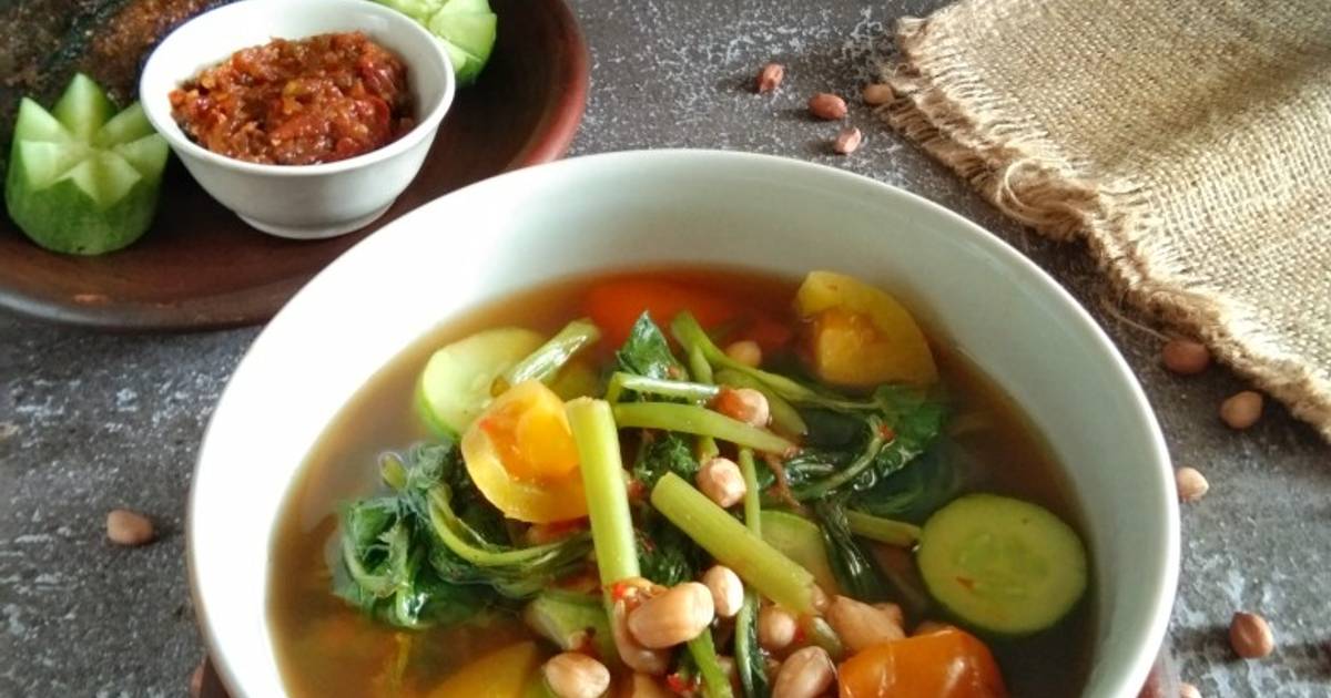 Resep Sayur Asem Kangkung Oleh Martian Prasetyani Cookpad