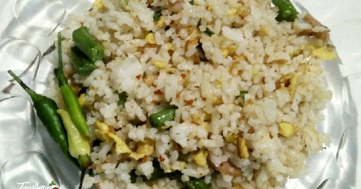 Resep Nasi Goreng Kecap Asin Oleh Taawonie Kitchen Cookpad