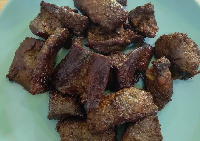 Resep Hati Sapi Goreng Empuk Oleh Yulia Lia Cookpad