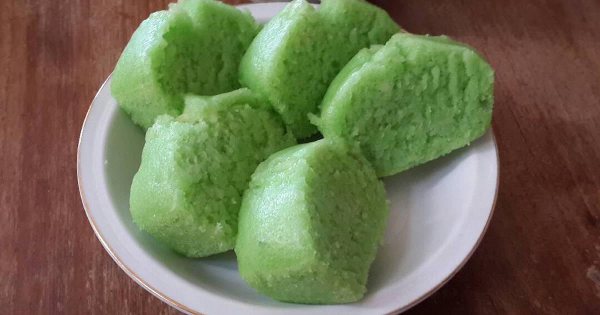 Resep Bolu Pandan Keju Kukus Tanpa Telur Tanpa Mixer Oleh Tejatini