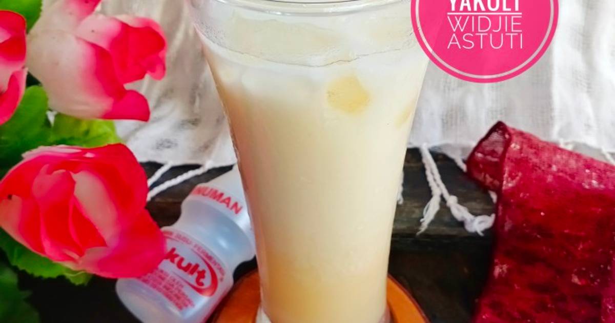 Resep Es Susu Yakult Oleh Widjie Astuti Cookpad