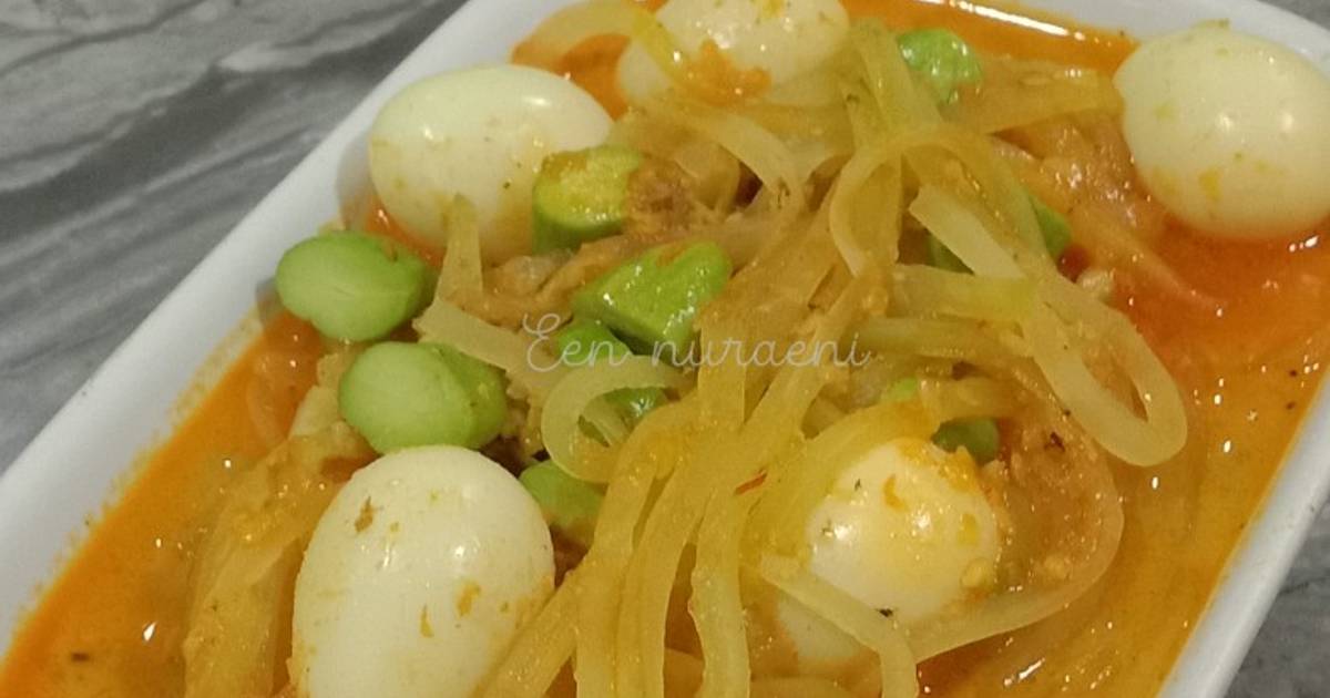 Resep Sayur Pepaya Muda Telur Puyuh Oleh Een Nuraeni Cookpad