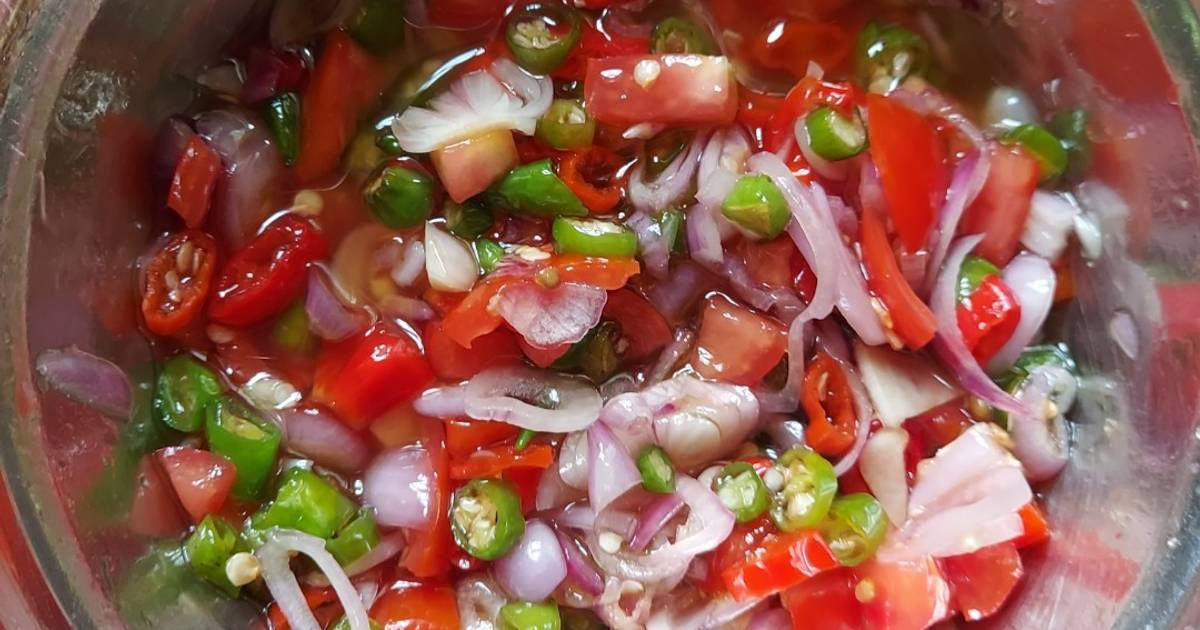 Resep 378 Sambal Dabu Dabu Manado Oleh Noona Hilda Cookpad