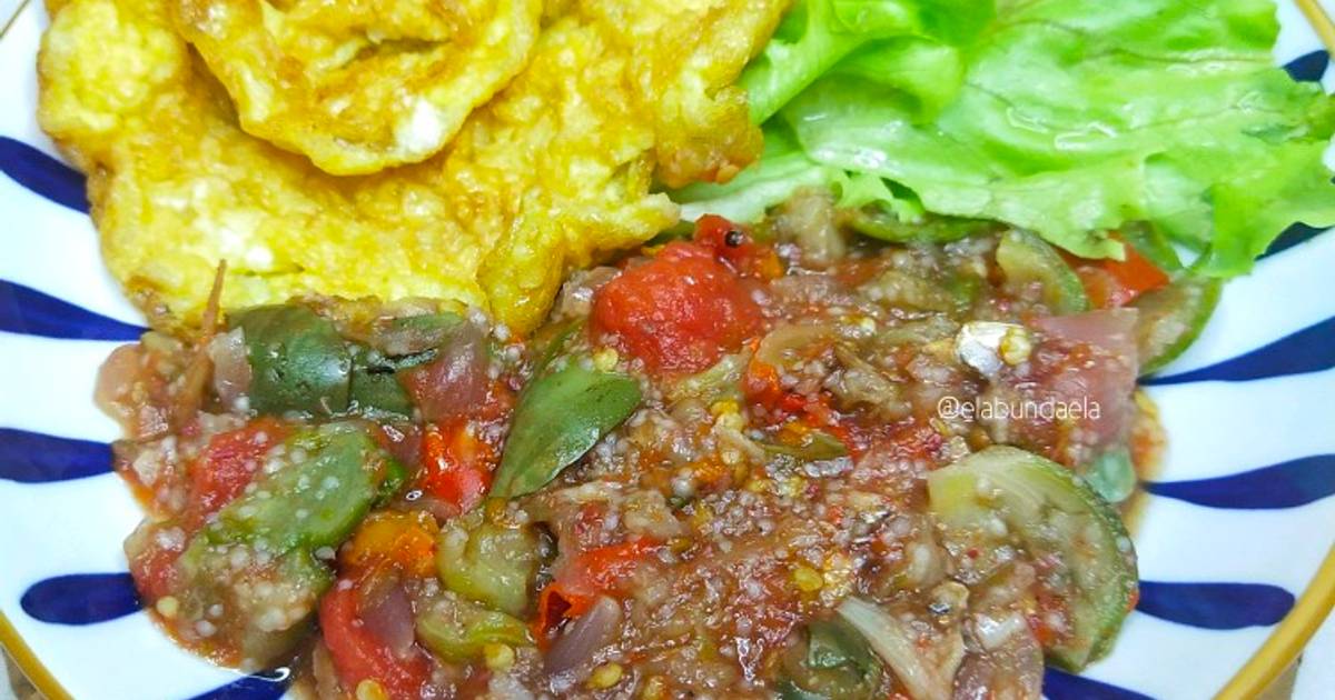 Resep Sambal Terong Rebus Oleh Bunda Ela Cookpad