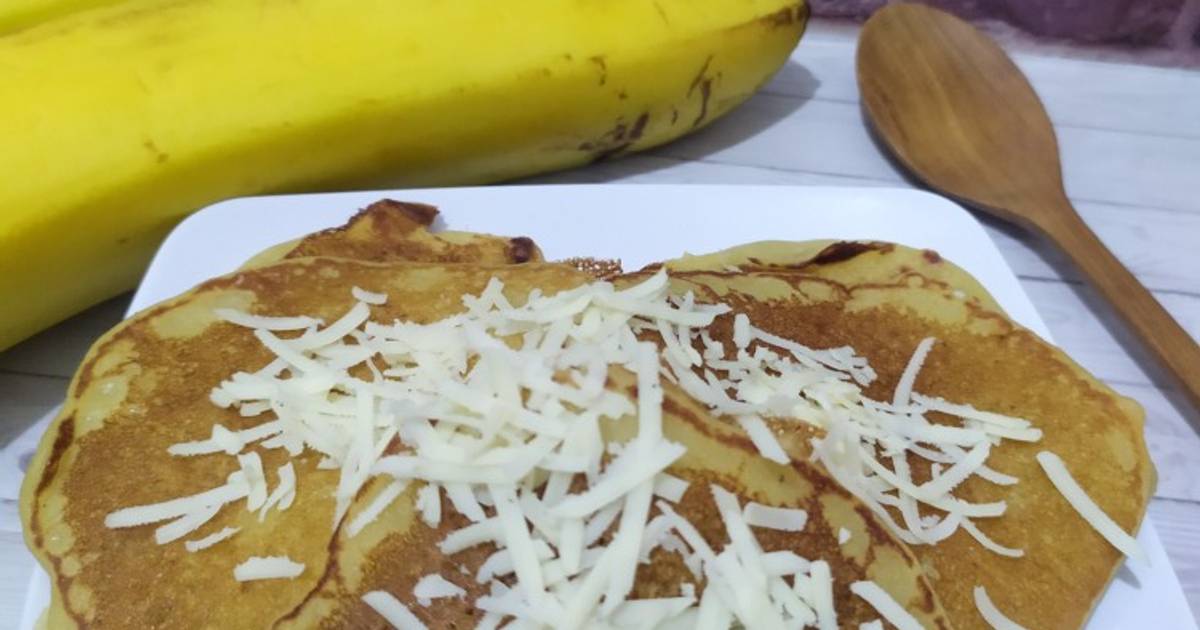 Resep Pancake Pisang Mpasi M Oleh Dini Saraswati Cookpad