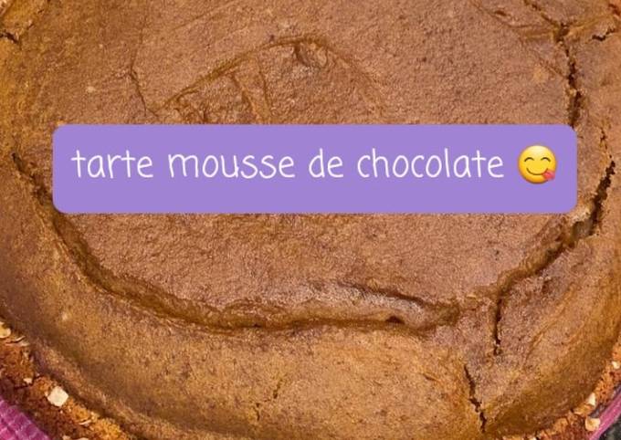 Tarte Mousse De Chocolate Receita Por Ermelinda Cookpad