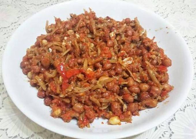 Resep Sambel Teri Kacang Oleh Thifaliana Puspita Cookpad