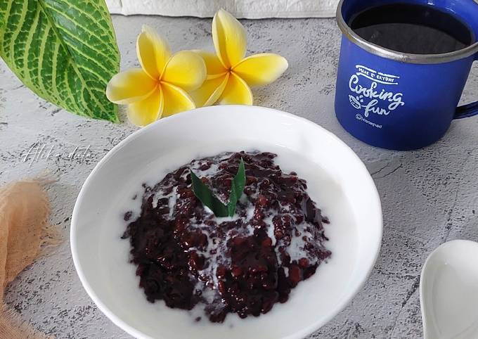 Resep Bubur Ketan Hitam Oleh Atika Duta Cookpad