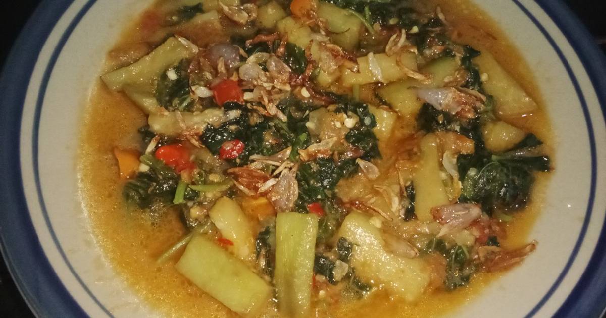 Resep Bayem Terong Mix Oleh Nurul Arifah Cookpad