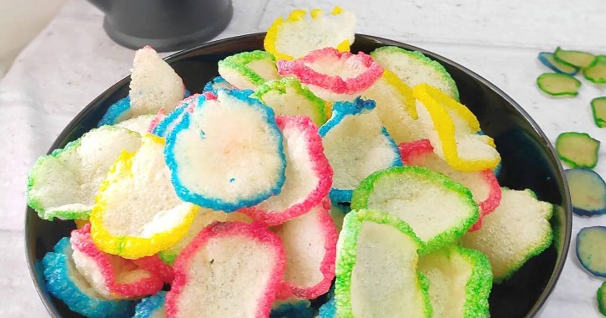 Resep Kerupuk Bawang Warna Warni Oleh Heti Cookpad