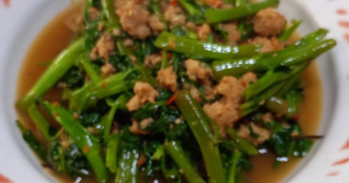 Resep Tumis Kangkung Oncom Oleh Tommy Wiriadi Putra Cookpad