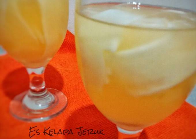 Resep Es Kelapa Jeruk Bikinramadanberkesan Oleh K Nub Cookpad