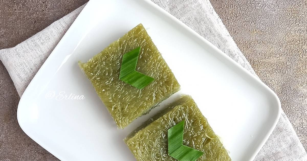 Resep Wajik Bihun Pandan Oleh Erlina Cookpad