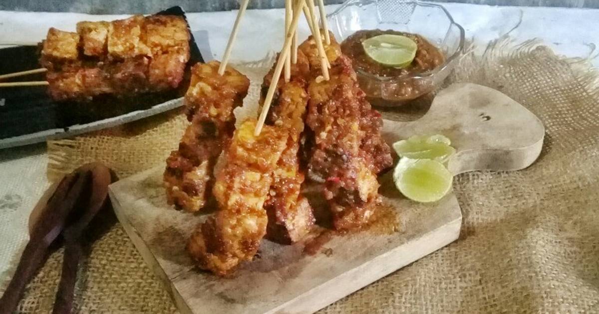 Resep Sate Tempe Enak Dan Mudah Cookpad