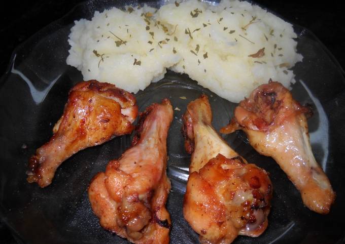 Alitas Y Patitas De Pollo A La Sidra Receta De La Profe Luisa Cookpad