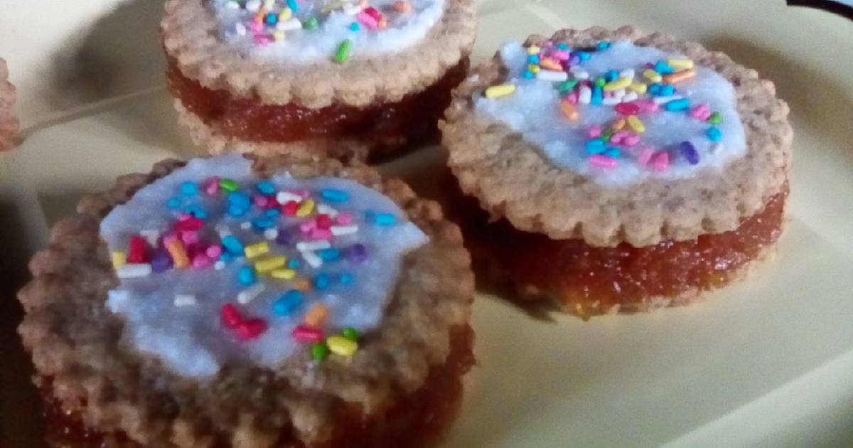 Alfajores integrales de membrillo festivos ϋ Receta de Andrea