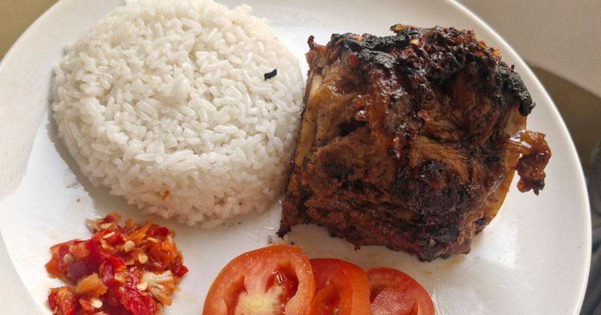 Resep Iga Bakar Teflon Satu Bumbu Oleh Reydha Pulpy Cookpad