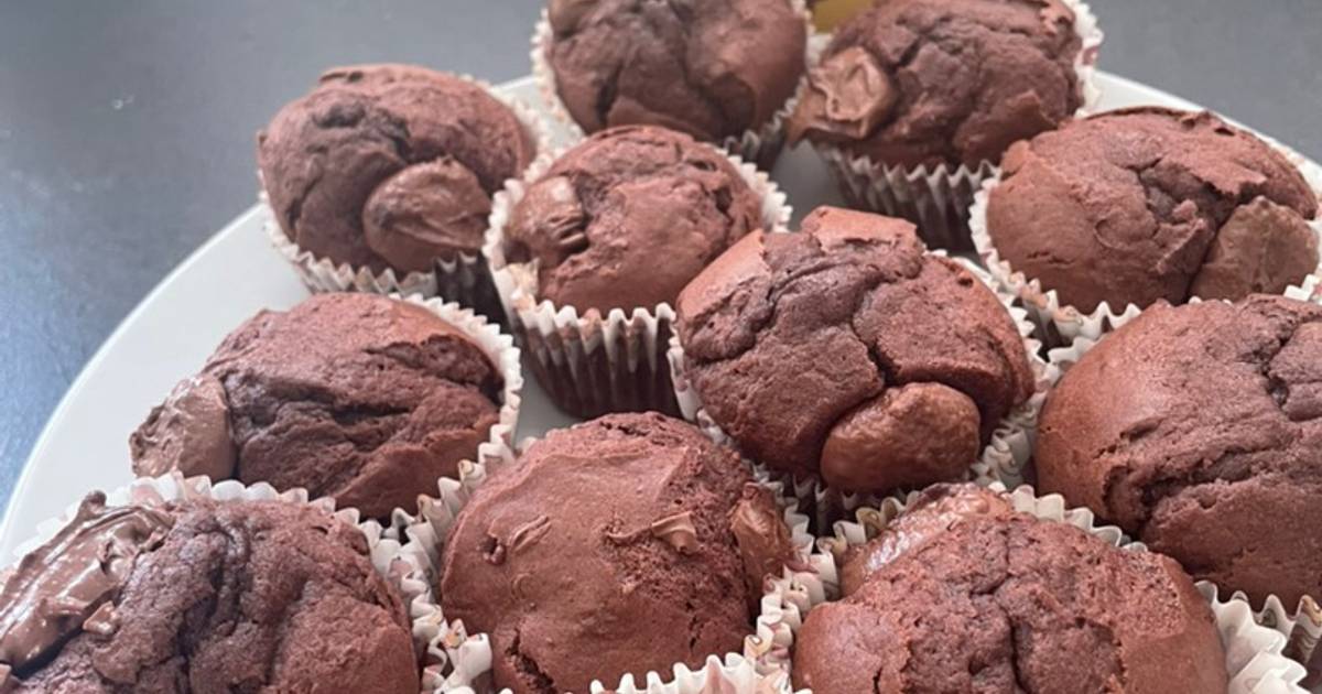 Nutellás muffin Zámbó Katalin receptje Cookpad receptek