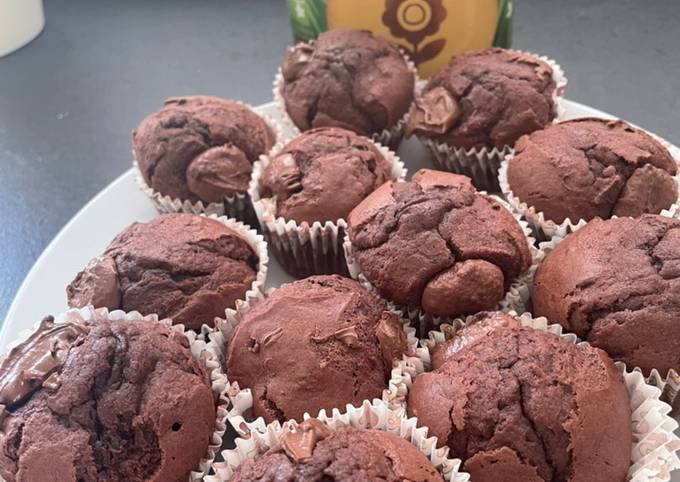 Nutell S Muffin Z Mb Katalin Receptje Cookpad Receptek