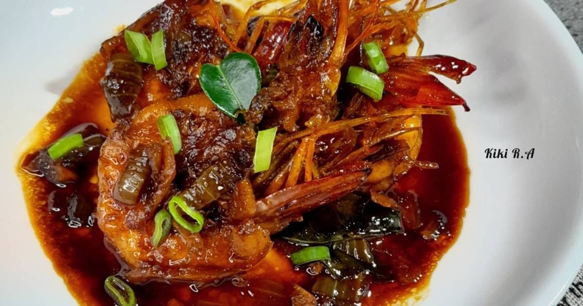 Resep Udang Bumbu Saus Tiram Kecap Oleh Dapur Amalia Rizki Cookpad