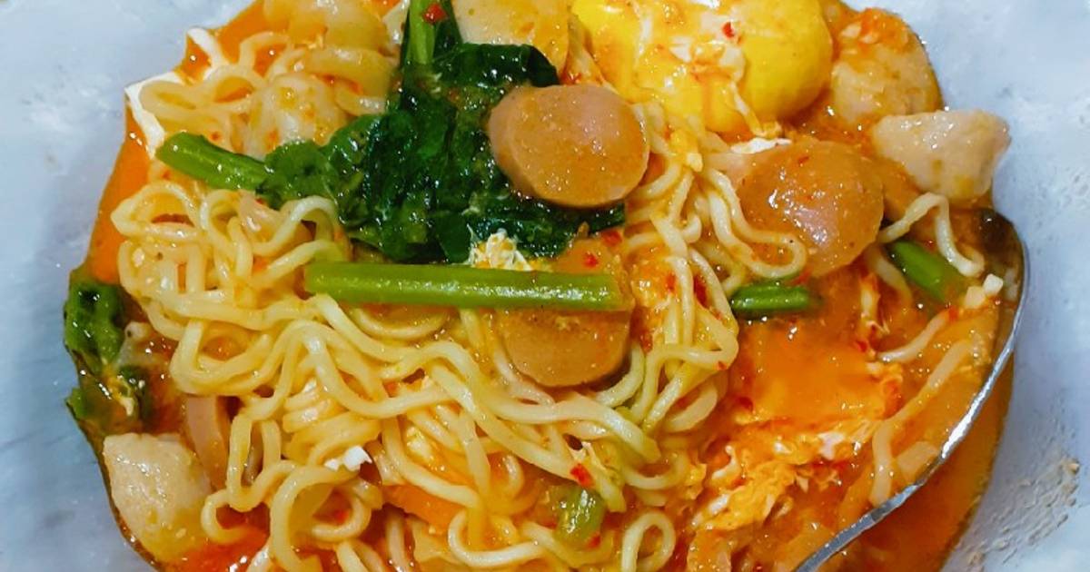 Resep Indomie Cabe Rawit Telor Setengah Matang Enak Dan Mudah Cookpad