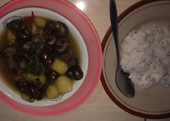 Resep Sup Keong Sawah Oleh Julia Cookpad