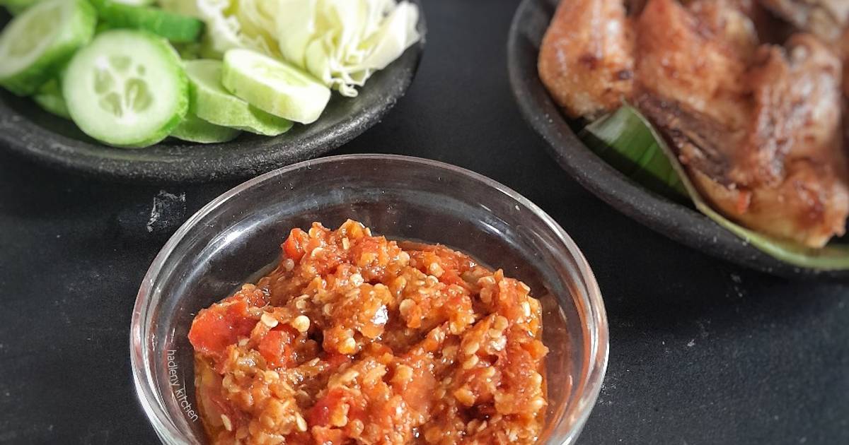 Resep Sambal Korosok Oleh Hadleny Kitchen Cookpad