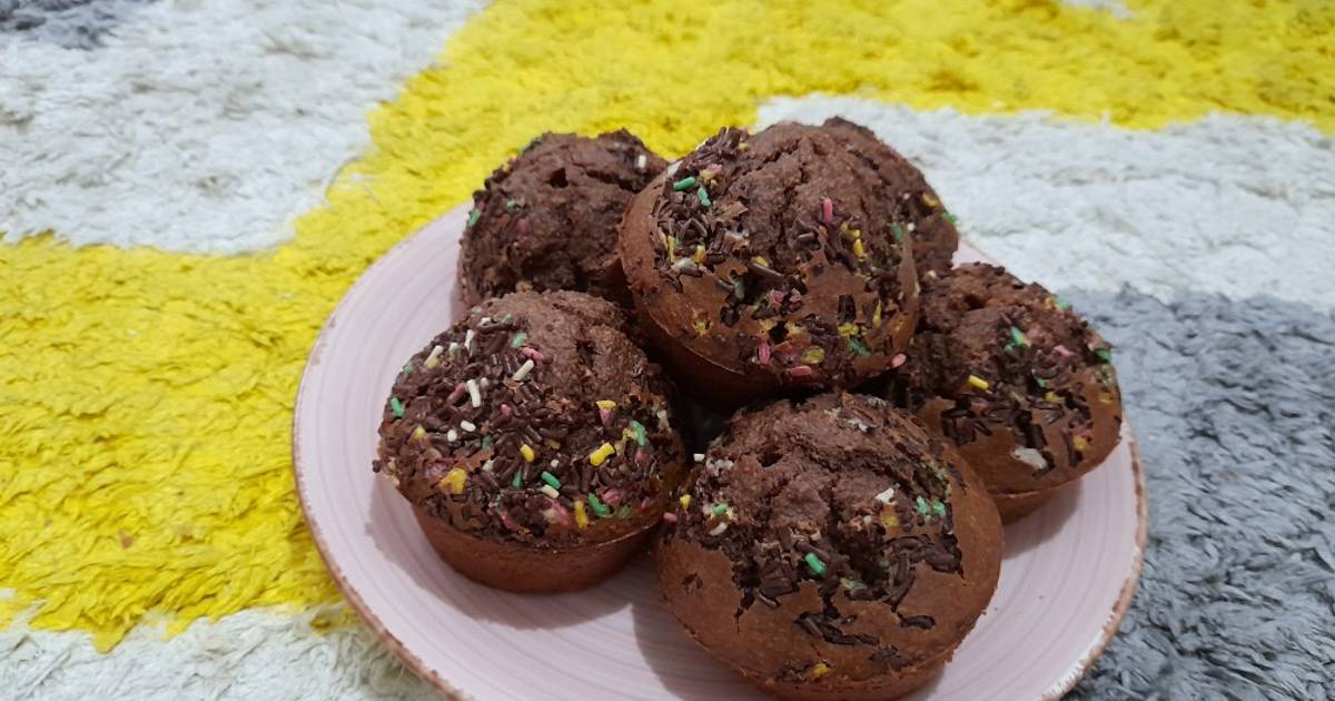 Resep Choco Banana Oat Muffin Oleh Izzaa Cookpad