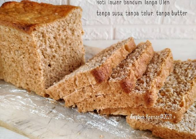 Resep Roti Tawar Gandum Tanpa Ulen Telur Susu Butter Oleh Angken