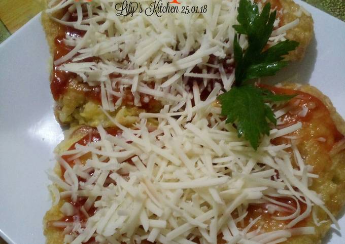 Resep Pizza Nasi Oleh Maria Feronika Cookpad