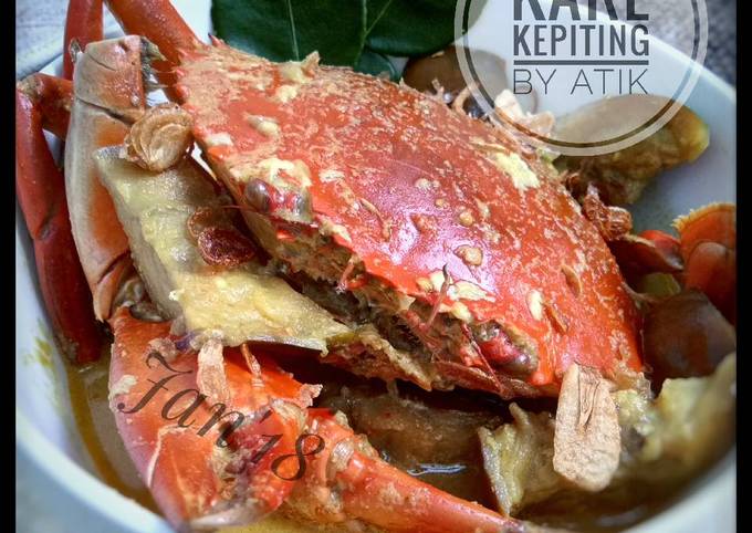 Resep Kare Kepiting Oleh Atik Tanti Cookpad