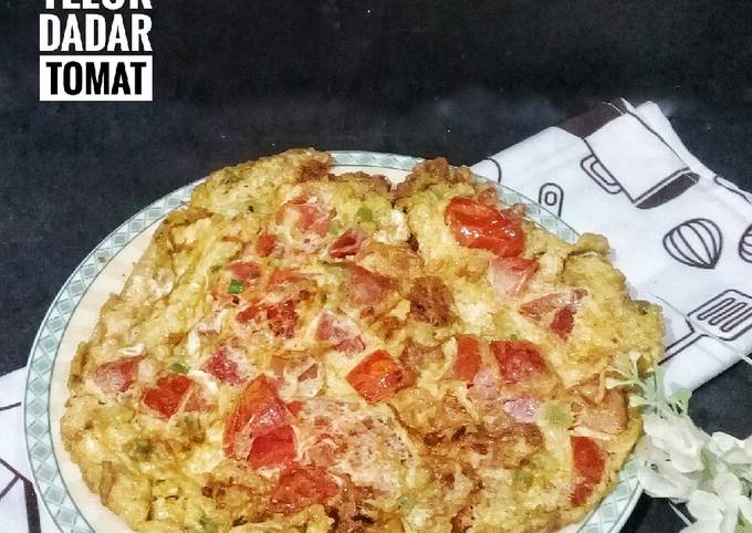 Resep Telur Dadar Tomat Oleh Farida Sulthan Ig Malika Cookpad