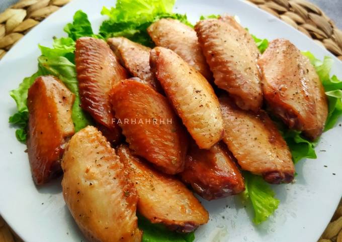 Resep Spicy Chicken Wings Oleh Farhah Cookpad