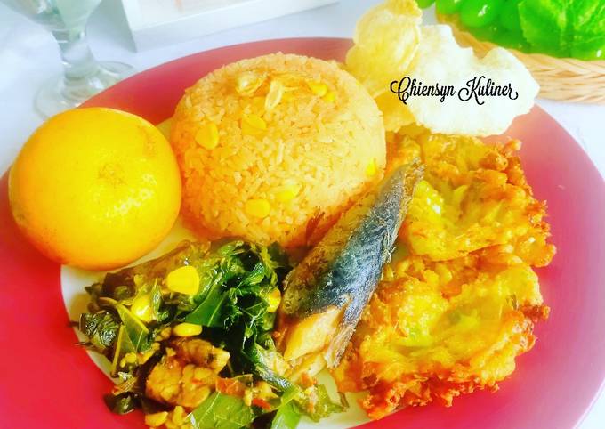 Resep Nasi Jagung Buah Naga Oleh Chiensyn Kuliner Cookpad