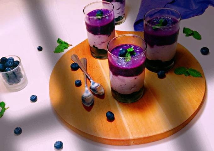 Resep Blueberry Cheesecake Oleh Ahlya Iskandar Cookpad