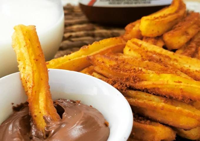 Resep Churros Tanpa Mixer Oleh Yuliyanti Zaenal Cookpad