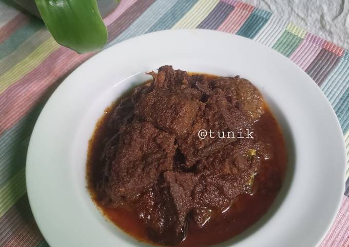 Resep Rendang Paru Basah Oleh Tunik Cookpad