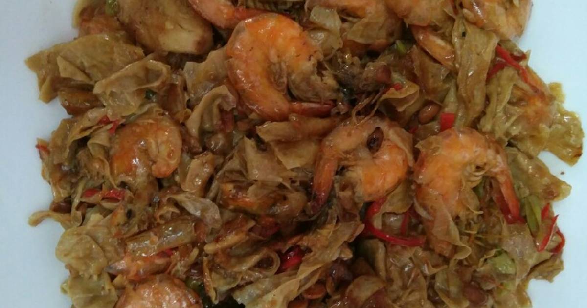 Resep Tumis Tauco Udang Kembang Tahu Bumbu Iris Oleh Rossy Anna