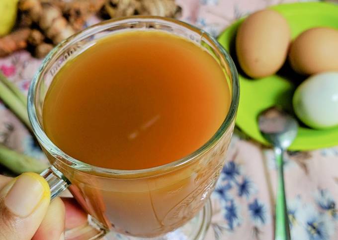 Resep Jamu Kunyit Jahe Sereh Oleh Fadila Kitchen Cookpad