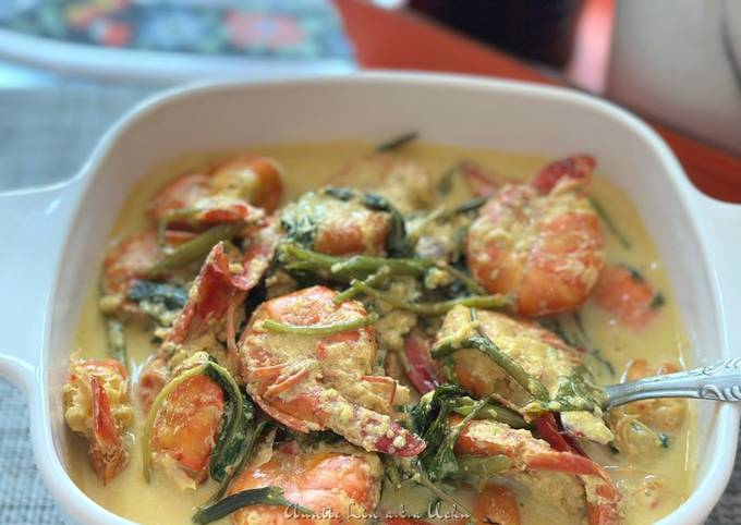 Resipi Udang Kangkung Masak Lemak Cili Padi Oleh Sesimple Loralin