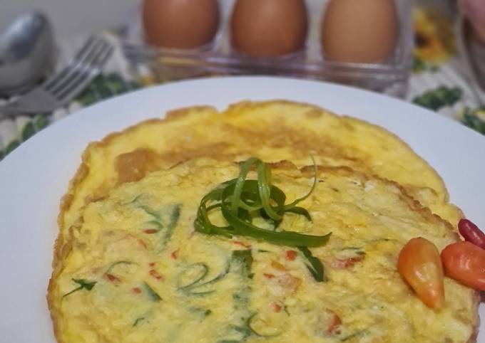 Resep Telur Dadar Keju Oleh Dapur Olive Cookpad