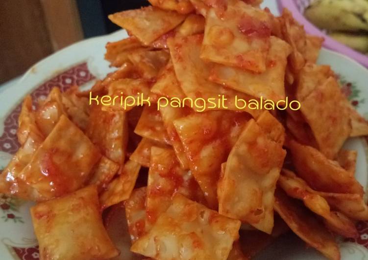 Resep Keripik Pangsit Balado Oleh Lenysilviana Cookpad