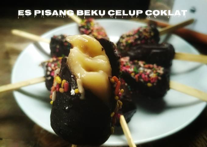 Resep Es Pisang Beku Celup Cokelat Oleh Putri Dapur Ryuna Cookpad